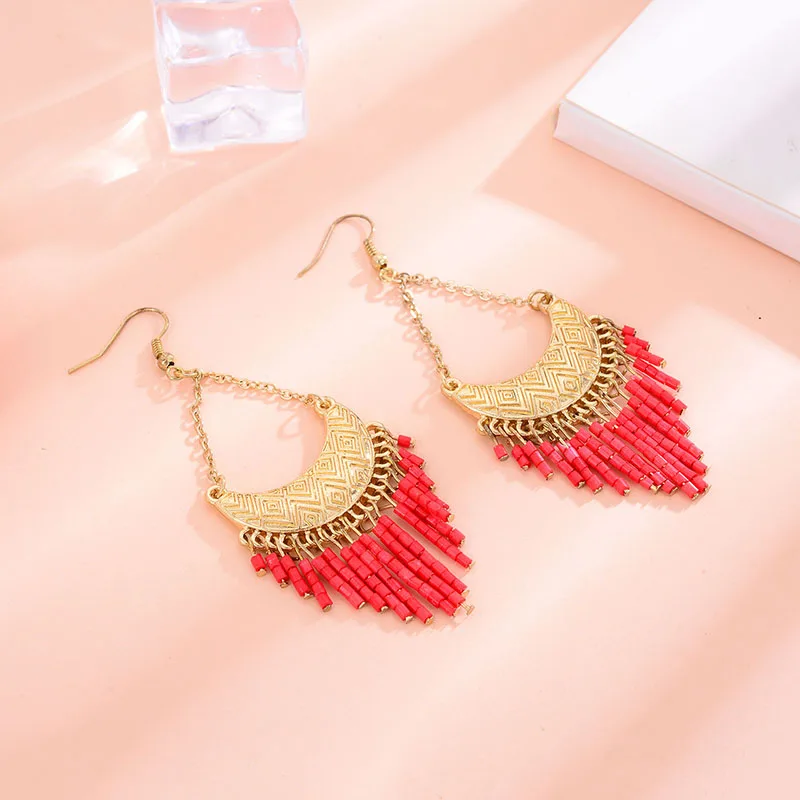 Женские Висячие серьги Shineland винтажные серьги-подвески для женщин вечерние