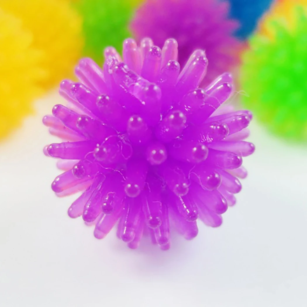 

10pcs Cute Funny Cat Toys Stretch Plush Ball Cat Toy Ball Creative Colorful Interactive Cat Soft Spiky Cat Chew Toy Dropshipping