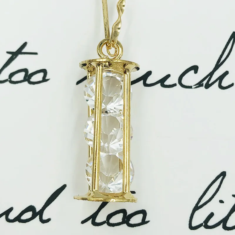 Модное креативное многослойное ожерелье в богемном стиле Хрустальная подвеска