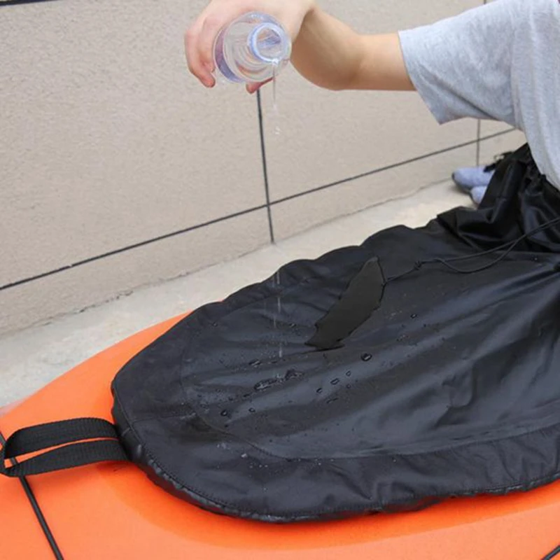 

Hot Waterproof Canoe Kayak Spray Skirt Deck Sprayskirt Cockpit Deck Cover