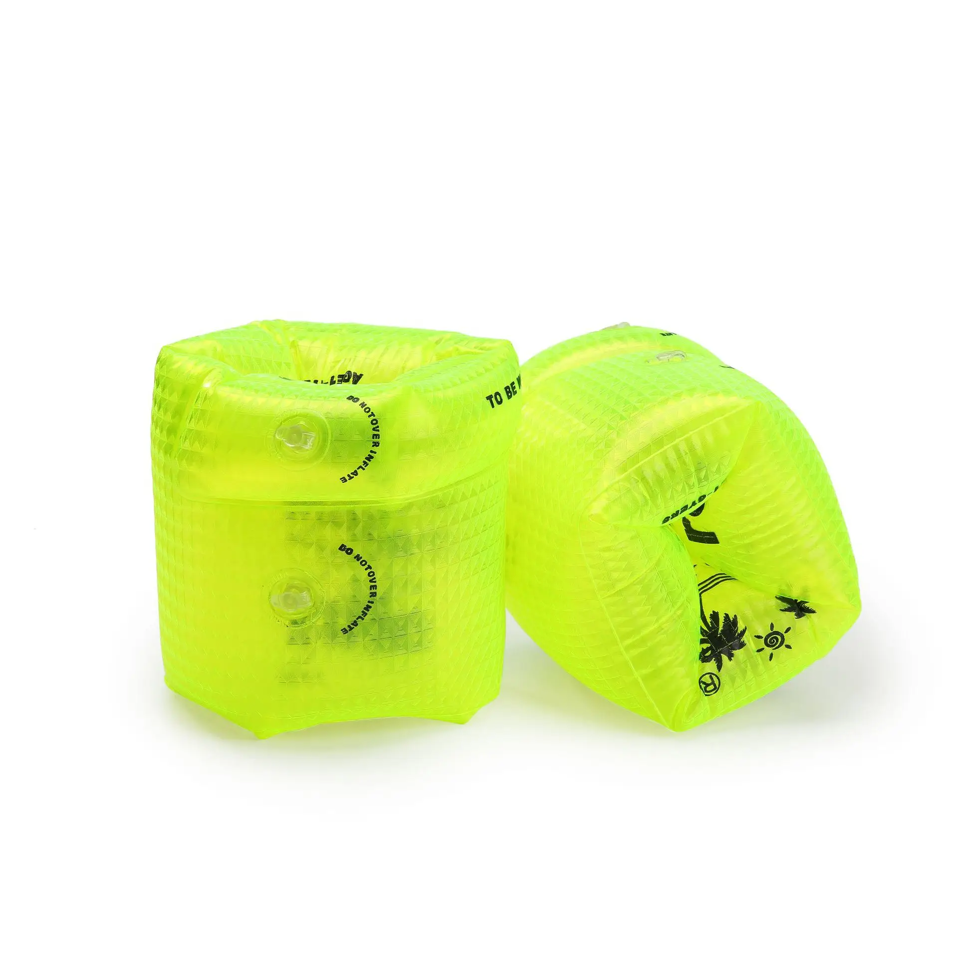 Уплотненное кольцо для плавания с двумя шариками флуоресцентные длинные белые