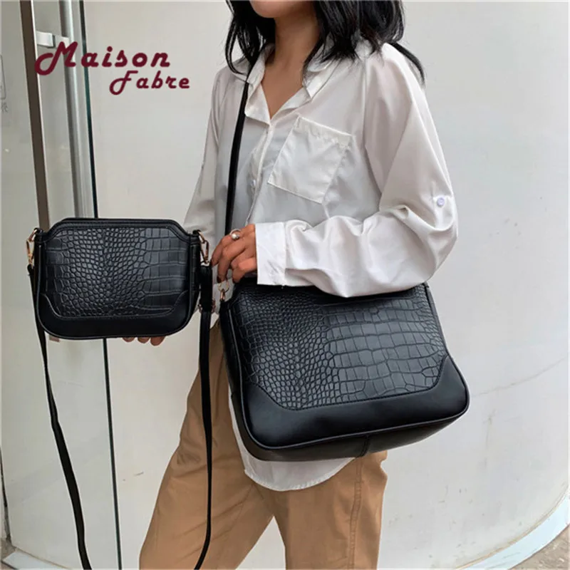 Новинка женская сумка Аллигатор женские сумки мессенджеры винтажные на плечо