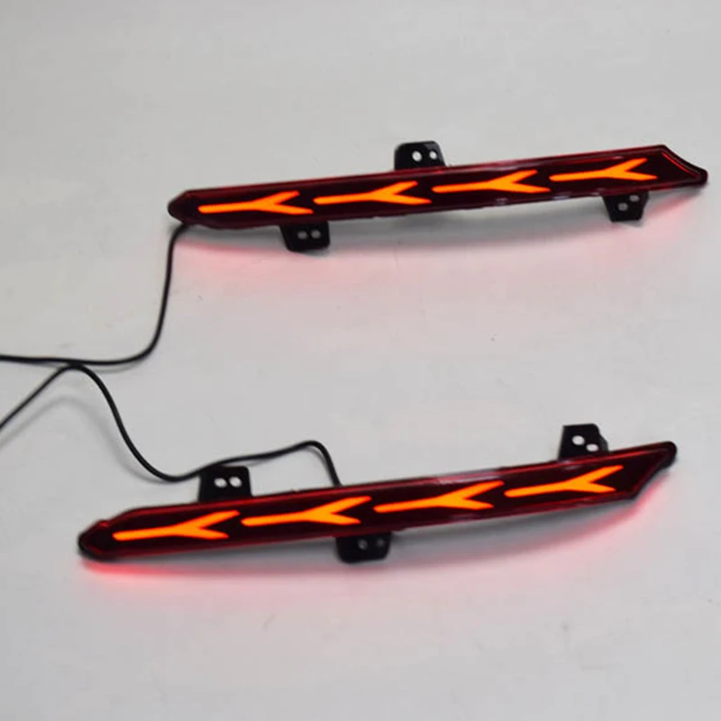 

Rear Fog Lamp for Honda Accord Inspire 2018 2019 Car LED Rear Bumper Brake Light Dynamic Turn Signal Reflector