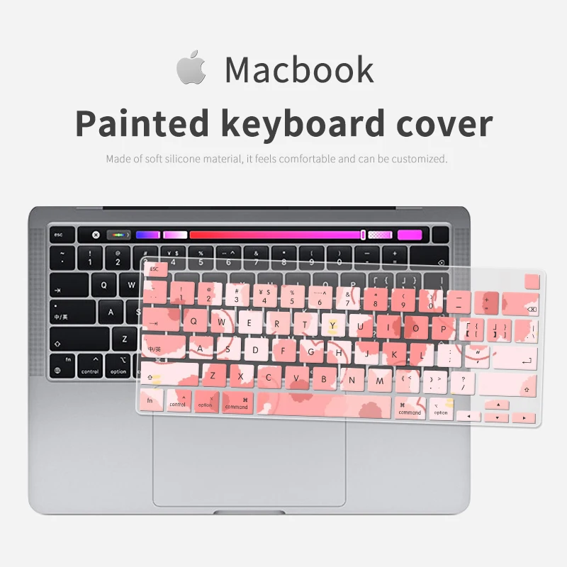 

Чехол для клавиатуры Macbook Air, Macbook pro13, 15, 16, A2179, A2337, A2338, A2141, водонепроницаемый Мягкий силиконовый чехол для клавиатуры