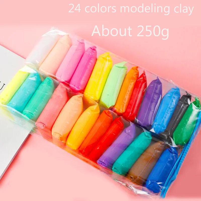 

High Quality 36 Colors Air Dry Super Light Polymer Clay Kids Early Education Toys DIY Colored Slimes Snow Mud Plasticine Dough