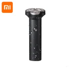 Электробритва Xiaomi Mijia, водонепроницаемая, IPX7, с зарядкой, два слоя, для сухого и влажного бритья бороды, S300