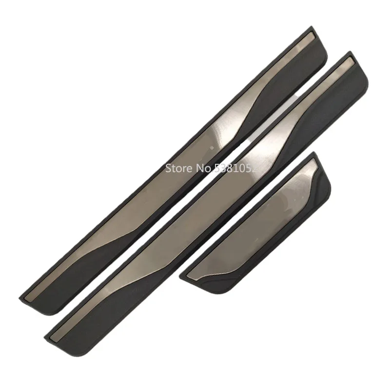 Высокое качество Нержавеющая сталь Накладка порога Добро пожаловать педаль для