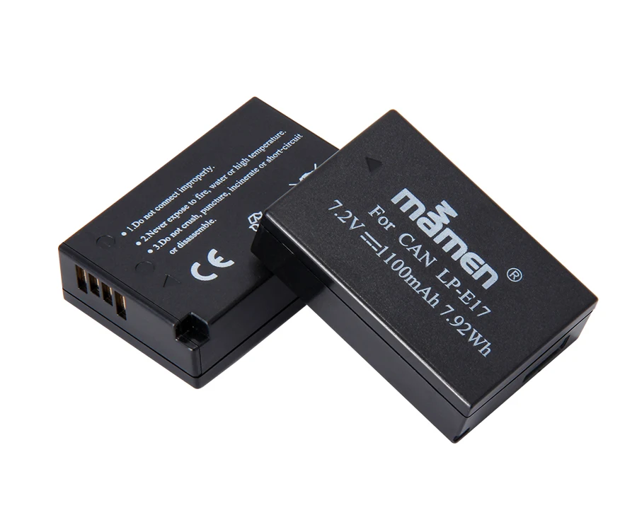 Mamen Перезаряжаемые LP-E17 LPE17 цифровой Камера литий Батарея Зарядное устройство для цифровой однообъективной зеркальной камеры Canon EOS M3 M5 M6 200D T6I T6S 750D 760D 77D X8I