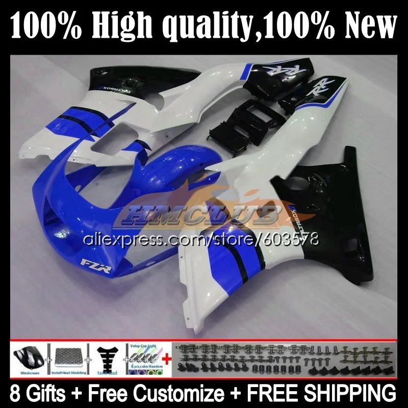 

FZR250 для YAMAHA FZR-250 FZR 250 R RR 250R 90 91 92 93 94 95 25CL.88 FZR250R 1990 1991 1992 1993 1994 1995 обтекатель синего цвета в наличии