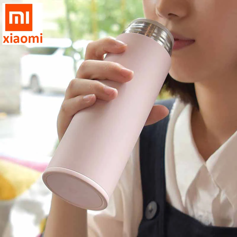 Xiaomi Mijia мини термос с изоляционным замком холодная цветная бутылка для