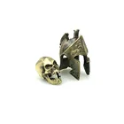 Инструменты для творчества на открытом воздухе, латунная броня, шлем, нож, бусины, шнурок, подвески, брелки, аксессуары