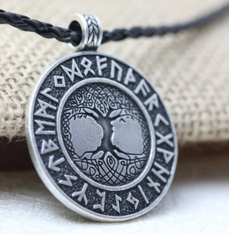 Мужское ожерелье с подвеской в виде дерева жизни | Украшения и аксессуары