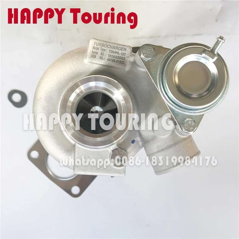 TD04HL 15T Турбокомпрессор SAAB 49189 01800 9172180 для Saab 9 3 5 2 Для Aero B235R B205R B235L 2.0L
