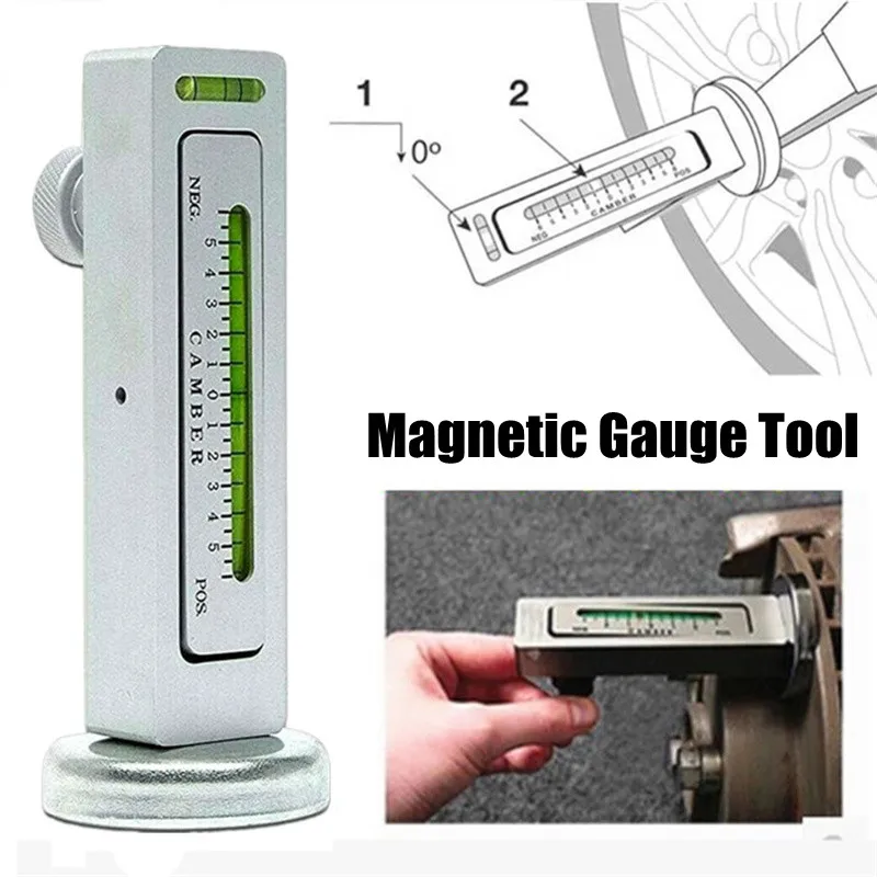 Universal Magnetic Auto Gauge Tool Measure Tools Automobile Camber Castor Strut Wheel Alignment Angle For Car Truck |