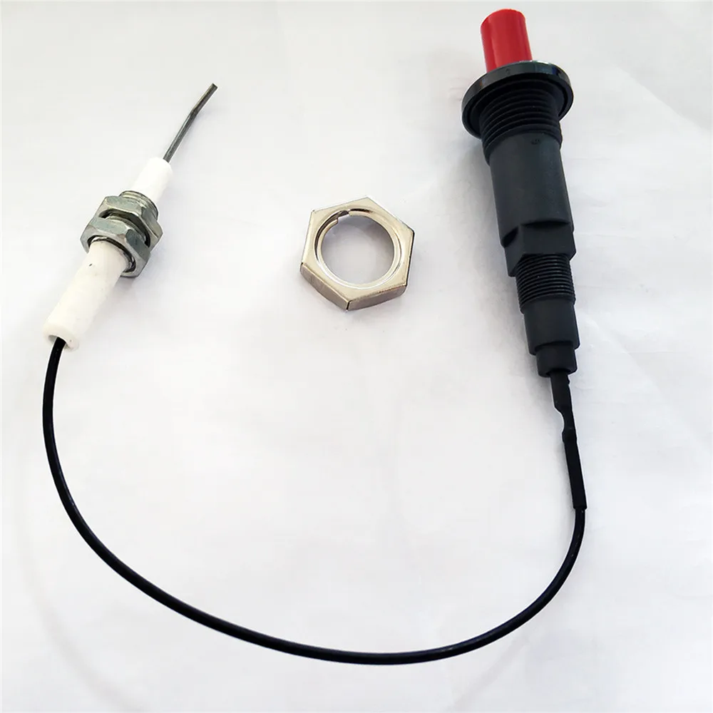 

Universal Threaded Ignition Needle Ceramic Electrode Spark Plug Terminal Gas Oven Heater