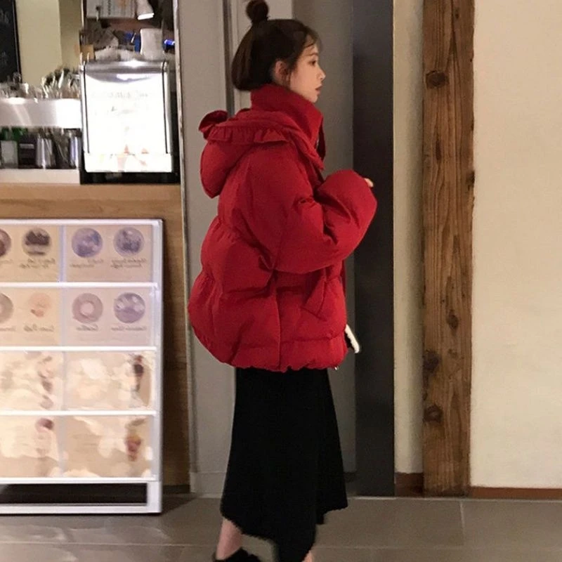 Хлопковое пальто Женский Топ новинка зимы 2020 маленький толстый мягкий свободный