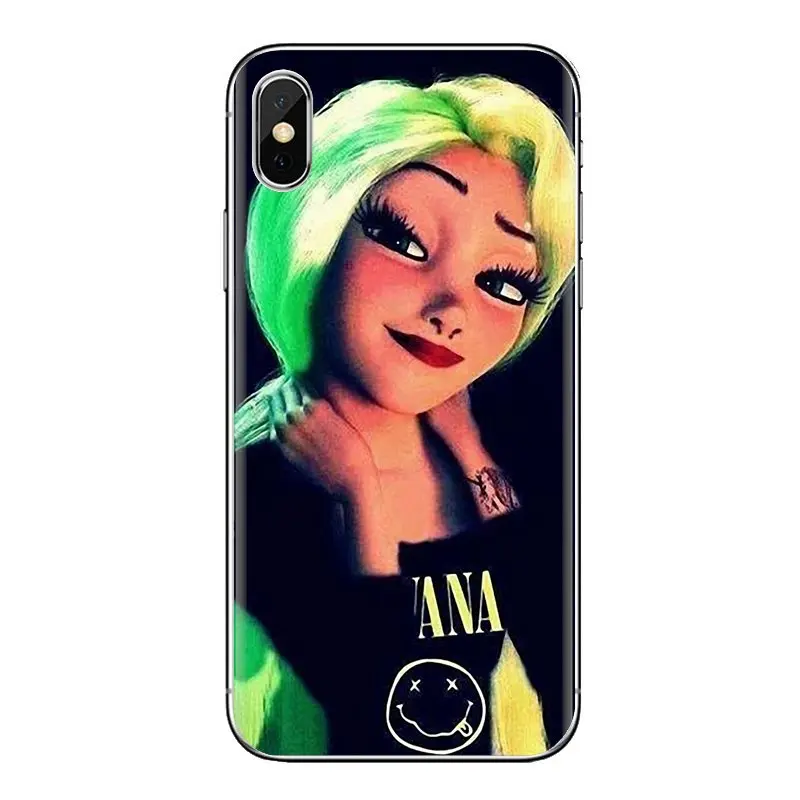 Татуированная принцесса Алиса Ариэль Жасмин Чехлы для huawei Honor 7X V10 6C V9 6A играть 9