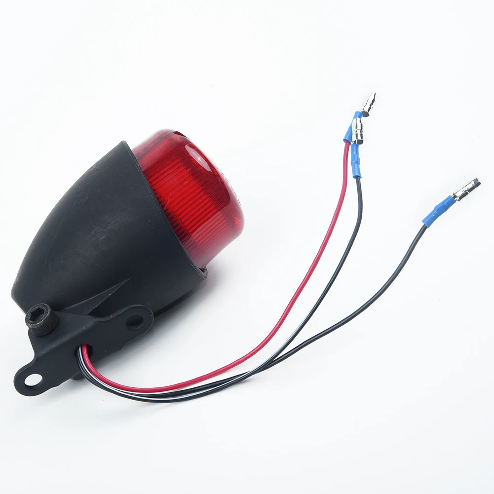 84*49 мм задний фонарь черный корпус Мотоцикла 3 провода алюминиевый сплав для Harley
