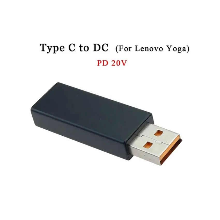 ChengHaoRan PD адаптер переходник USB Тип C женский 7 4x5 0 мм 5 5x2 мужской Ноутбук DC разъем Jack