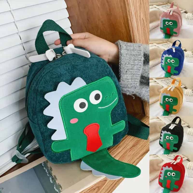 Рюкзак для детей с дизайном динозавра 2020 года - горячий новинка, унисекс, животных, детская школьная сумка, мультфильм, плюшевый рюкзак, рюкзак на плечи.