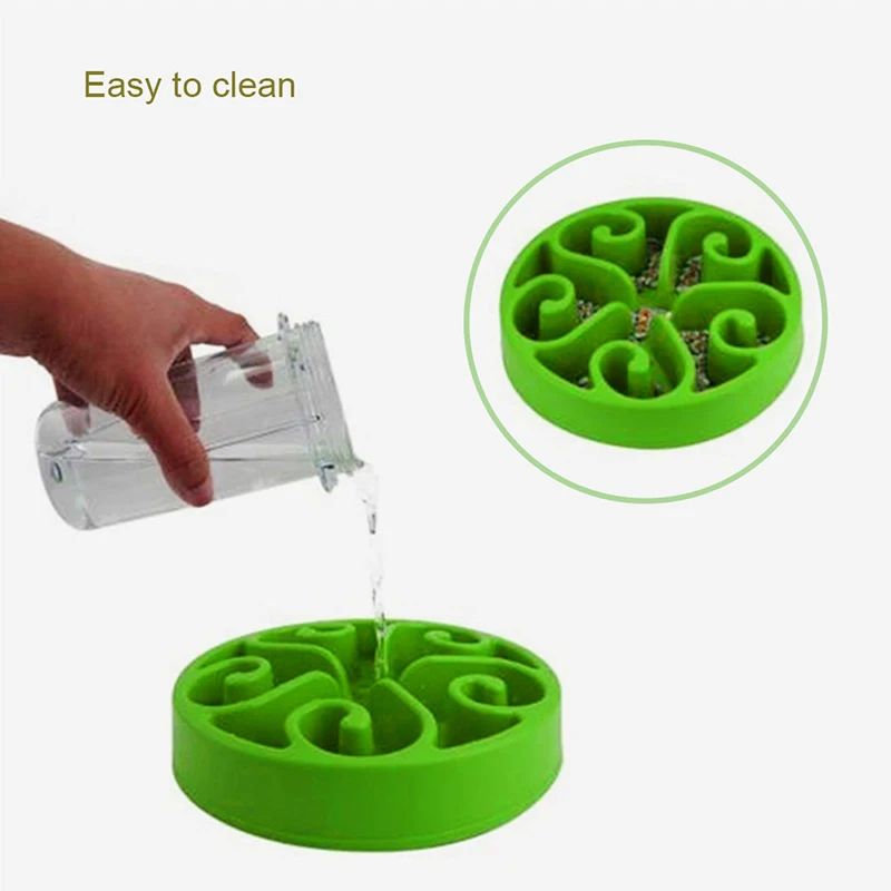 Портативные Пластиковые Миски Для Кормления Собаки медленная подача пищи для