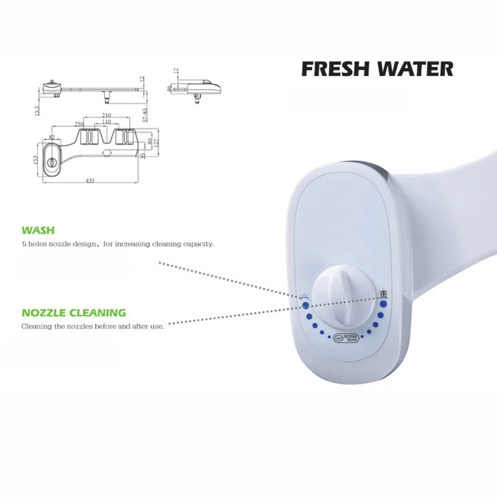 Новое биде с распылителем для пресной воды механическое сиденье унитаза