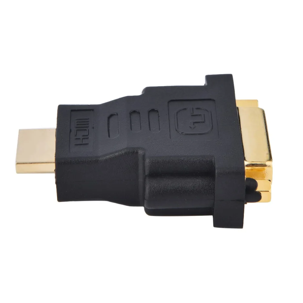 DVI к HDMI адаптер конвертер 24 + 5 мужчин и женщин для HD ТВ ЖК-ПК компьютер DVD проектор