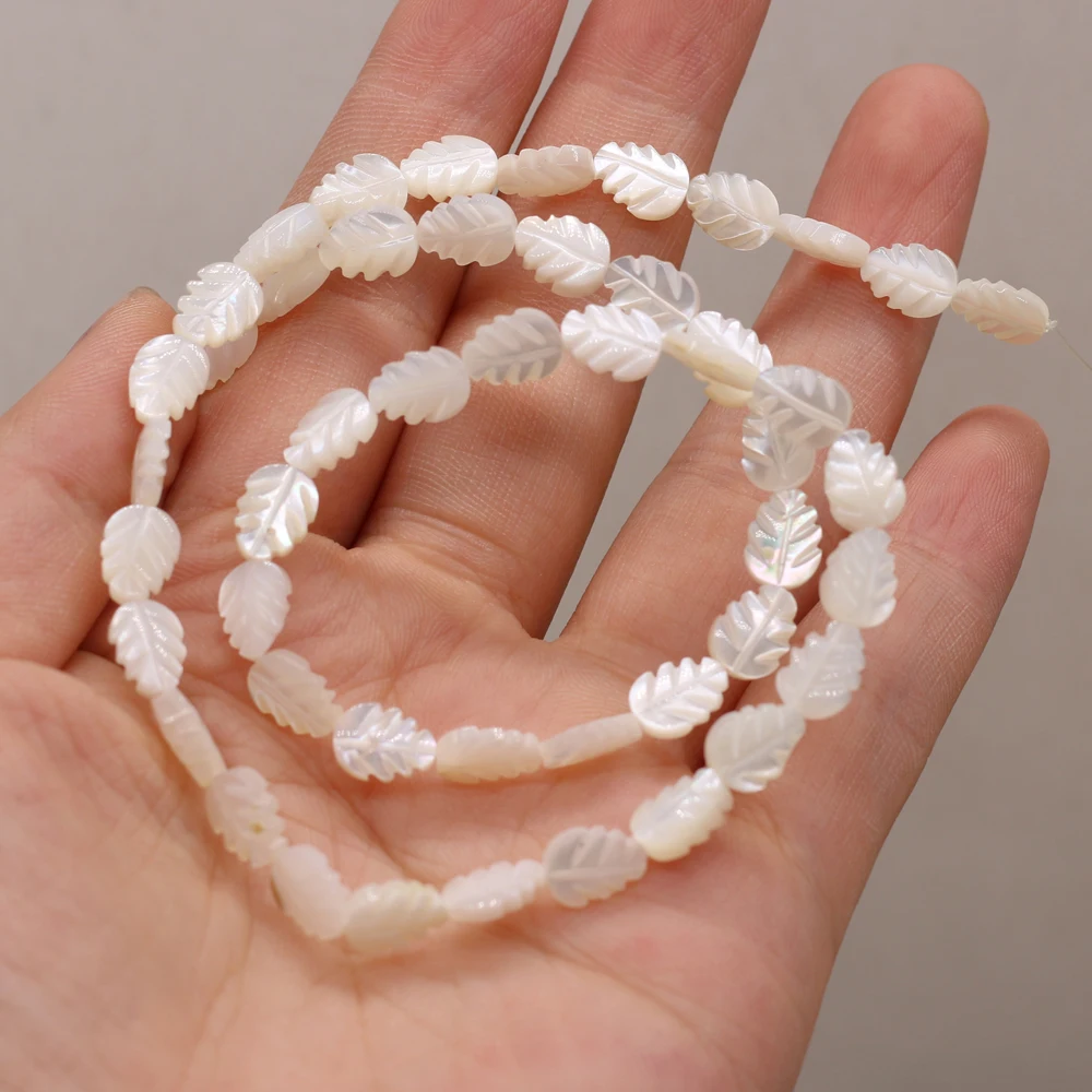 

Бусины для изготовления ювелирных изделий, аксессуары «сделай сам» для браслетов, ожерелий, высококачественные бусины в форме белых искусс...