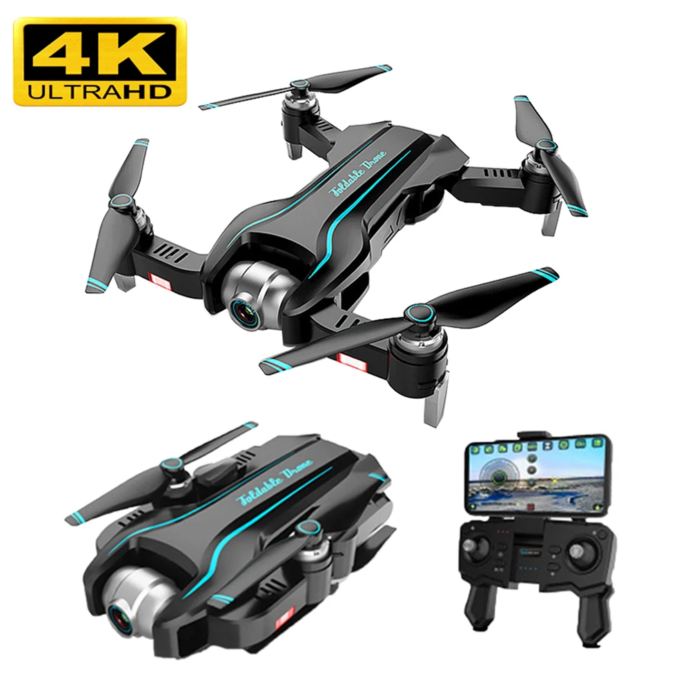Новейший Радиоуправляемый Дрон S17 с двумя камерами 1080P 4K HD живое видео FPV