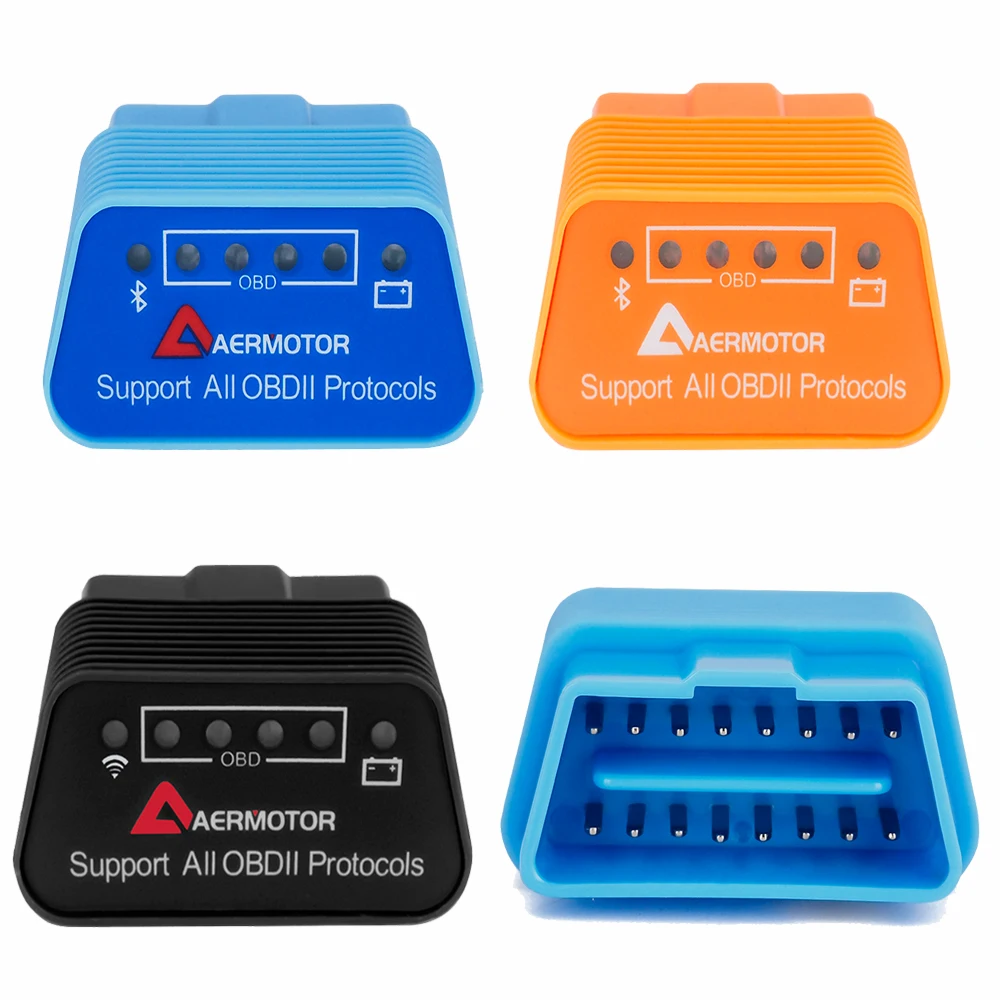 ELM327 V1.5 OBD2 Wifi/ Bluetooth для Ford Focus 2 3/Mondeo Mk4/ Ranger/Kuga/Новые Автомобильные диагностические