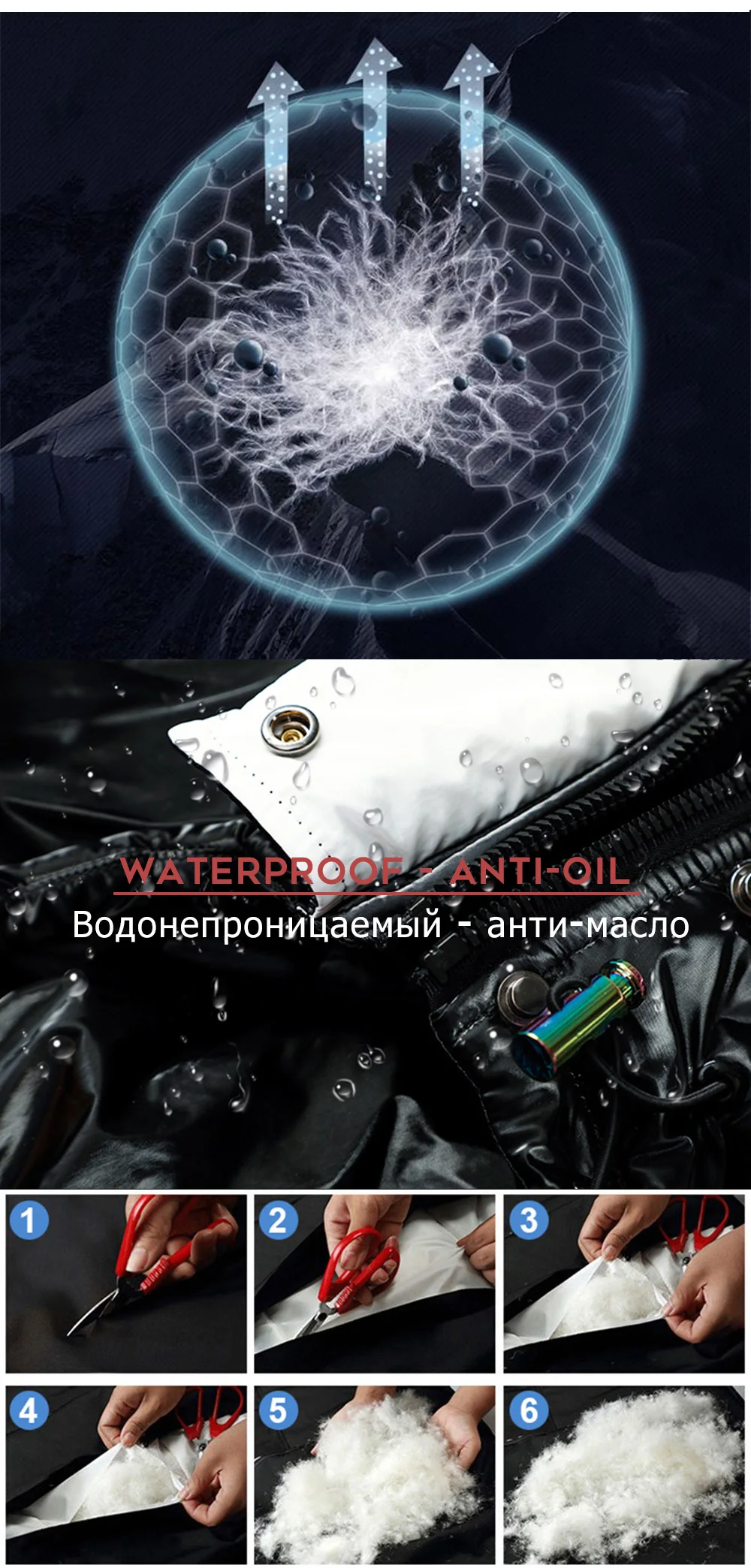 AKSR мужская зимняя куртка-пуховик Водонепроницаемая Толстая теплая куртка-пуховик для мужчин с капюшоном зимняя дутая куртка мужская ветровка