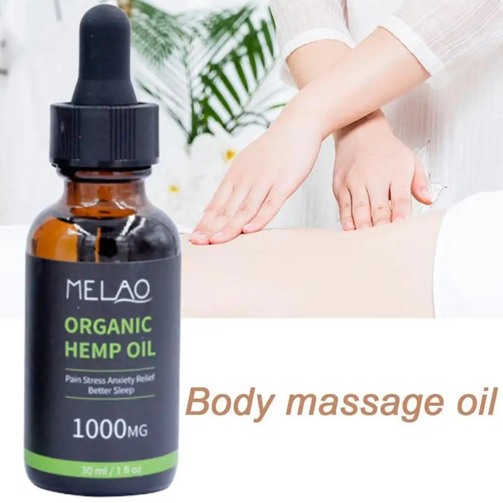 Органическое эфирное масло био-активное конопляное капли травяное уход за кожей