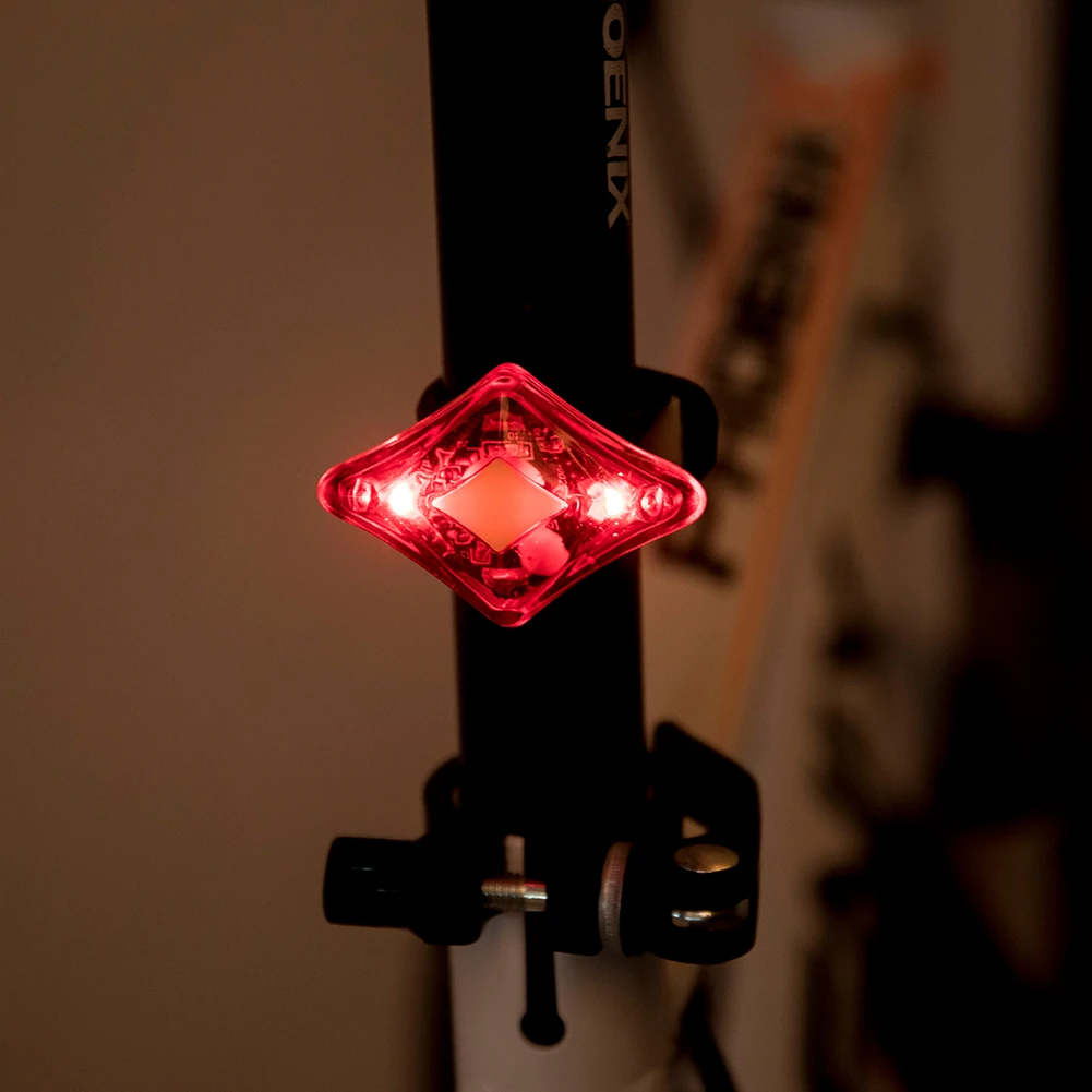 USB Перезаряжаемые велосипедная Задняя рама высокого Яркость светодиодный огни