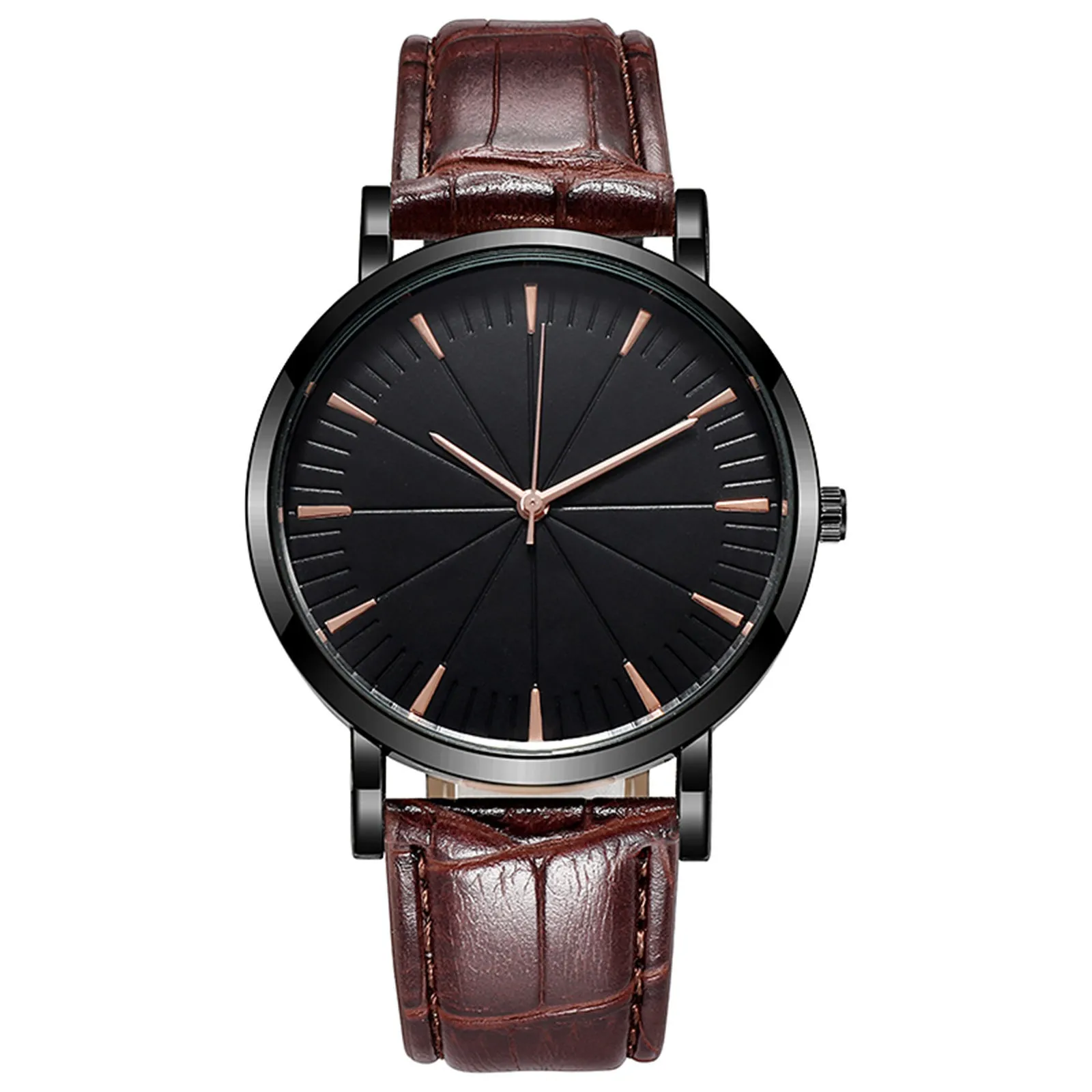 

Reloj Casual Sport Watches For Men's Casual Fashion Belt Men's Quartz Watch Business Quartz Mirror Men's Watch