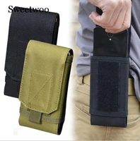 outdoor camouflage bag tactical army phone holder sport waist belt case waterproof nylon edc sport hunting camo bags in backpack