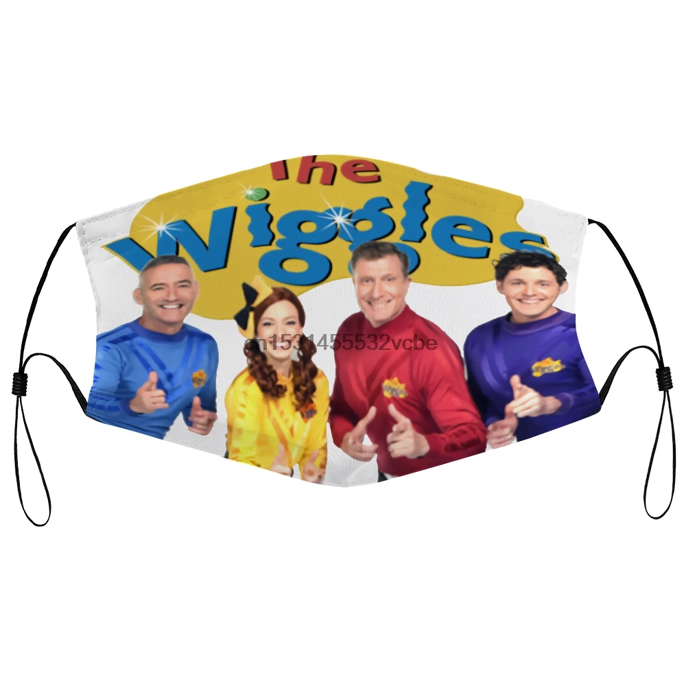 Пылезащитная маска с фильтром The Wiggles Band Australia забавные винтажные мужские черные