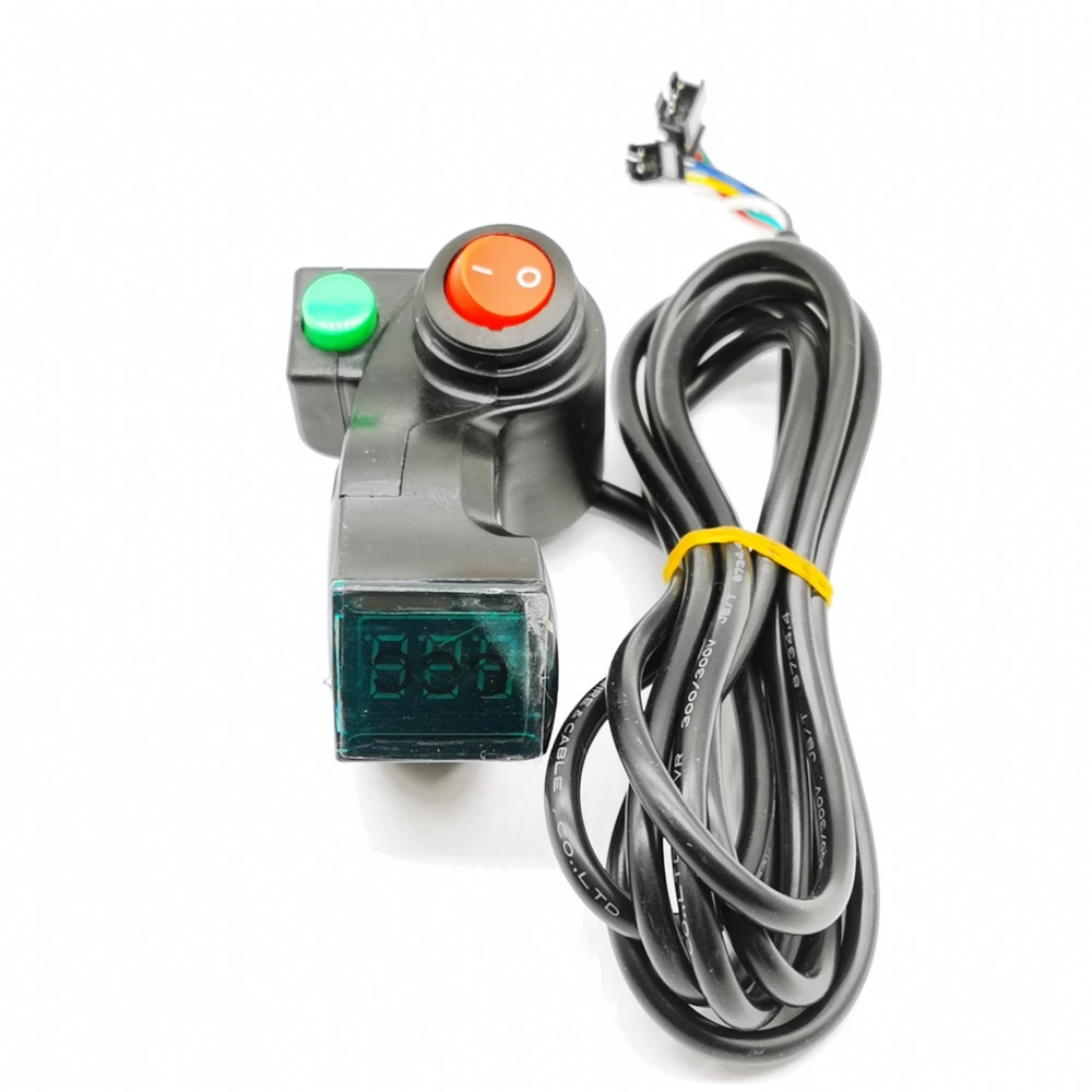 Универсальный Электрический велосипед дроссельная заслонка для большого пальца