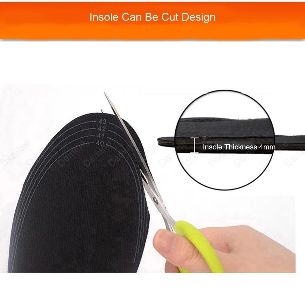 

USB Heated Shoe Insoles for Feet Warm Sock Pad Mat Electrically Heating Insoles Winter Washable Warm Thermal Insoles Unisex