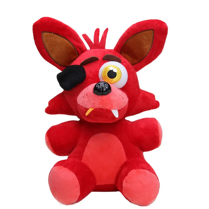 Red fox 25 см, пять ночей у Фредди, плюшевая игрушка, кукла Фредди фазмедведь, медведь, 5 ночей у Фредди, лисица Фредди, плюшевая игрушка, подарок для детей - Цвет: Red fox