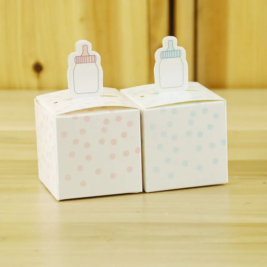 10 шт./лот Милая коробка для конфет с животными бутылка молока Дельфин слон