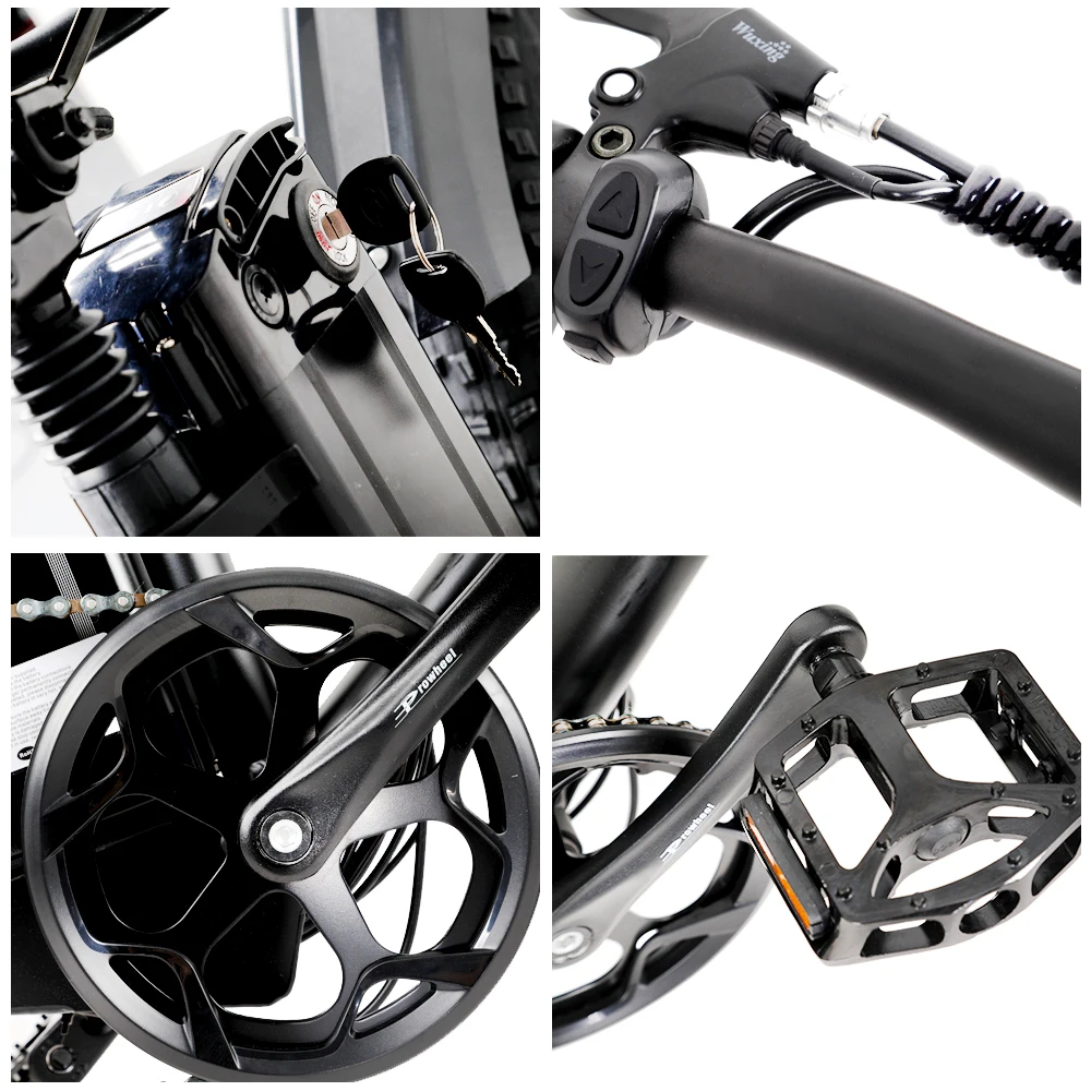 Verkaufen Elektrische Bike 750W 48V 24AH Ebike Mountainbike Fett Reifen E Bike Erwachsene Meb 26 Zoll 21 Geschwindigkeit Aluminium Rahmen Dual Disk Bremse