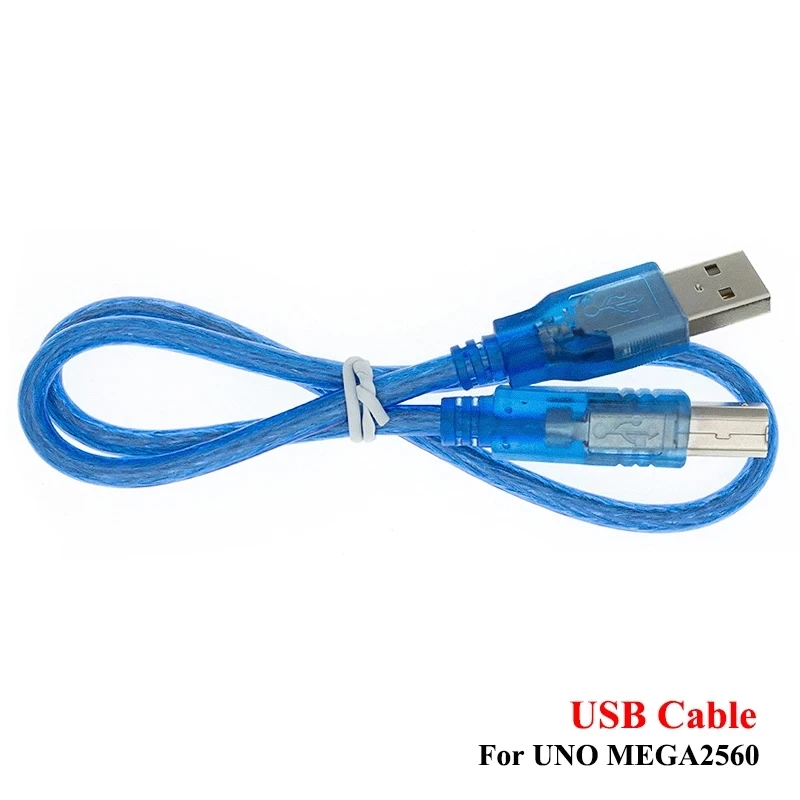 10 шт. Мега 2560 R3 Mega2560 REV3 ATmega2560 16AU ATMEGA16U2 MU доска + штук в наборе USB кабель совместим