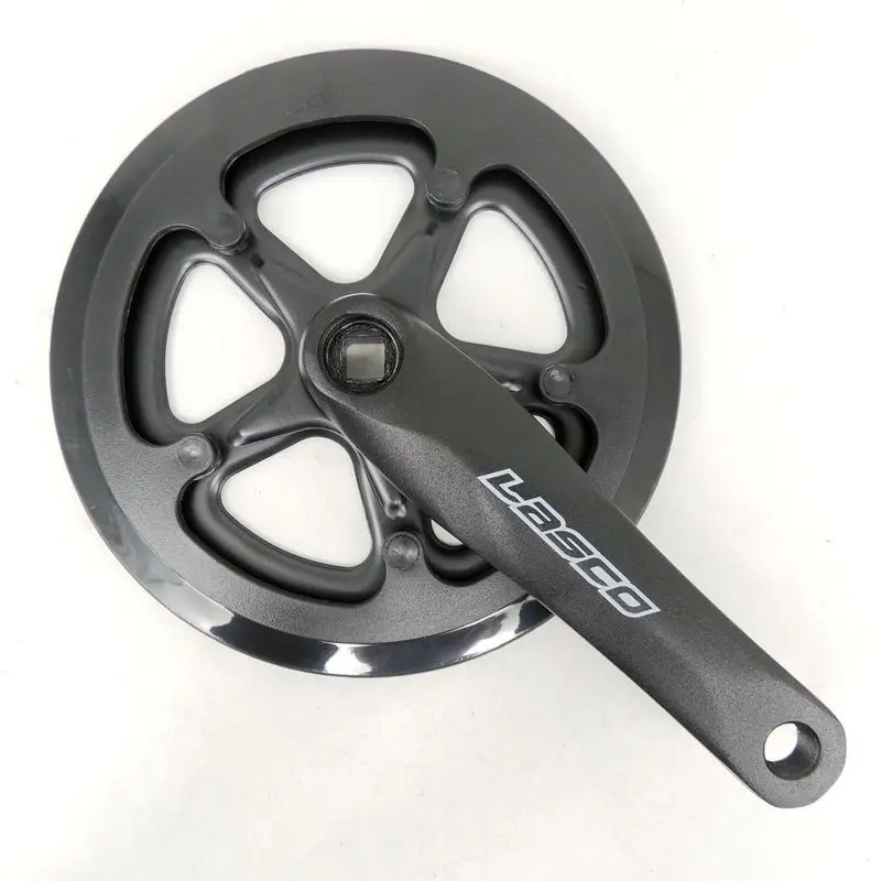 

Folding bicycle variable speed monolithic chainring 42T 152mm aluminum alloy crank chainring square hole
