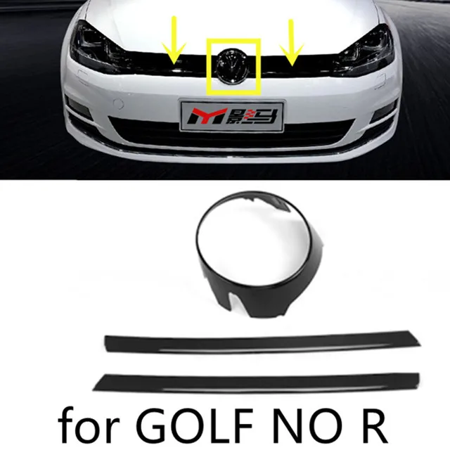 

Декоративный бампер YINGMA для Volkswagen Golf 7 golf7, модифицированный Специальный яркий черный аксессуар
