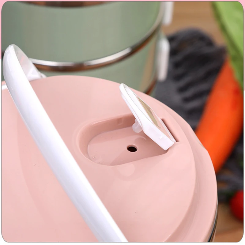 Изоляционная герметичная отдельная решетка из нержавеющей стали Bento Box детский