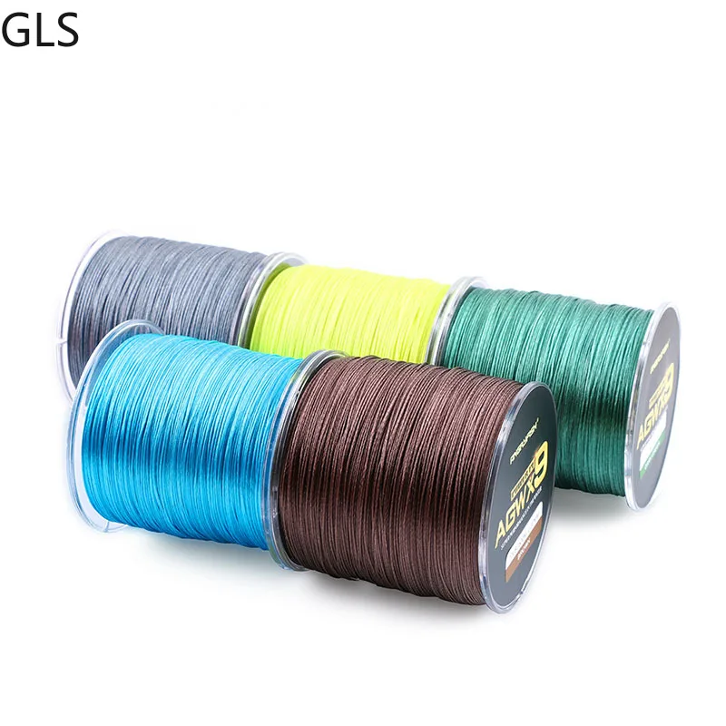 

2020 New 9 Strands Weaves Braided Fishing Line 500M Super Strong PE Line 15LB-70LB carp fishing line