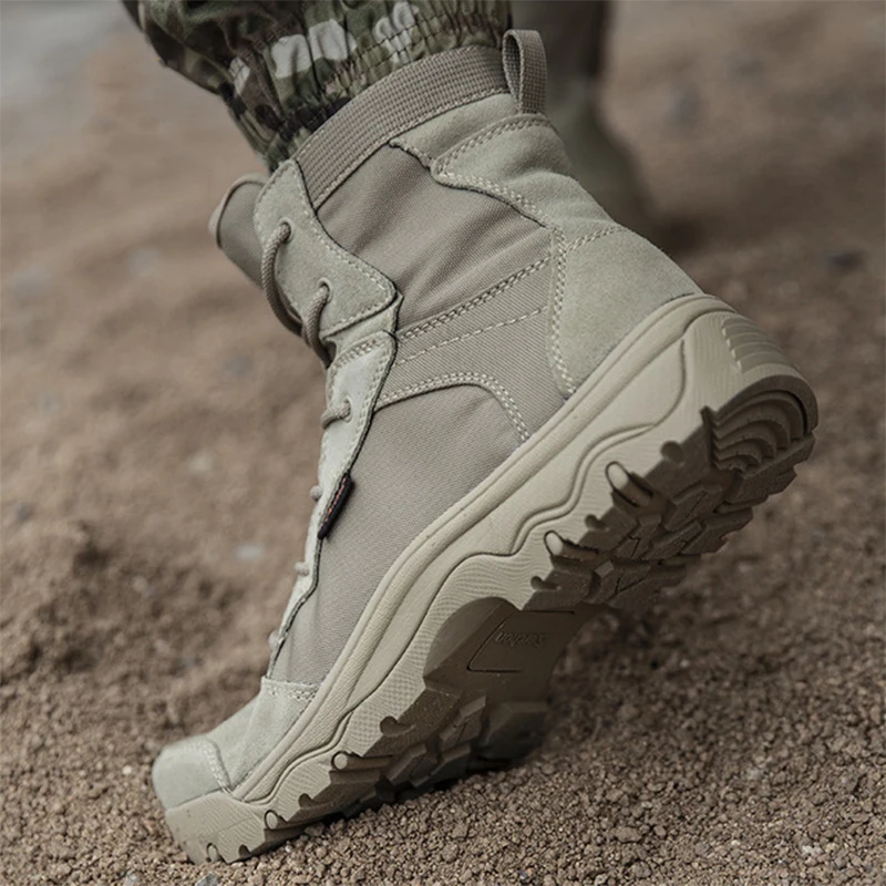 Для мужчин на открытом воздухе военные тактические ботинки для пустыни Non Slip