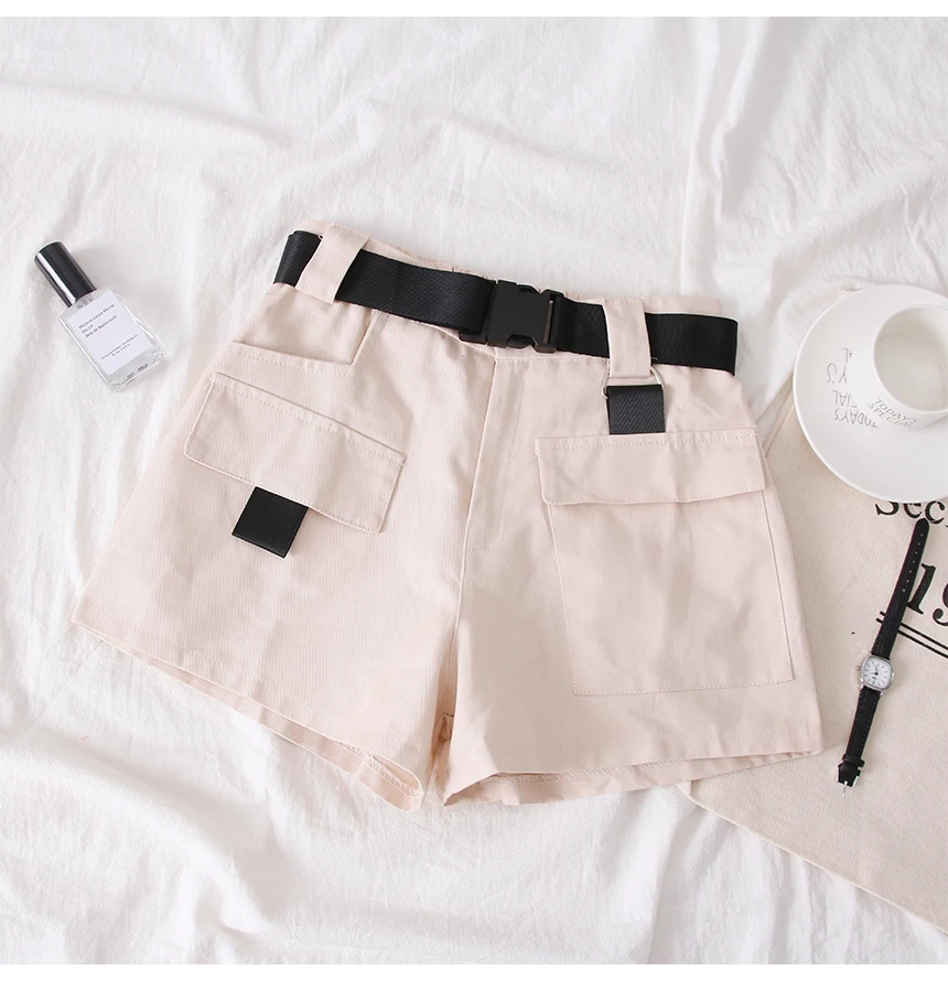 Повседневная юбка с высокой талией Комбинезоны женские свободные тонкие