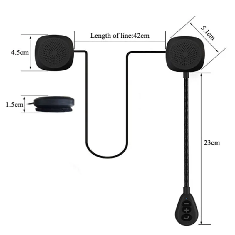WUPP@5th Generation Motorcycle Helmet Headset Wireless Bluetooth 5.0 MH05 Scooter Speaker Headphone Handsfree Call Music Play | Автомобили