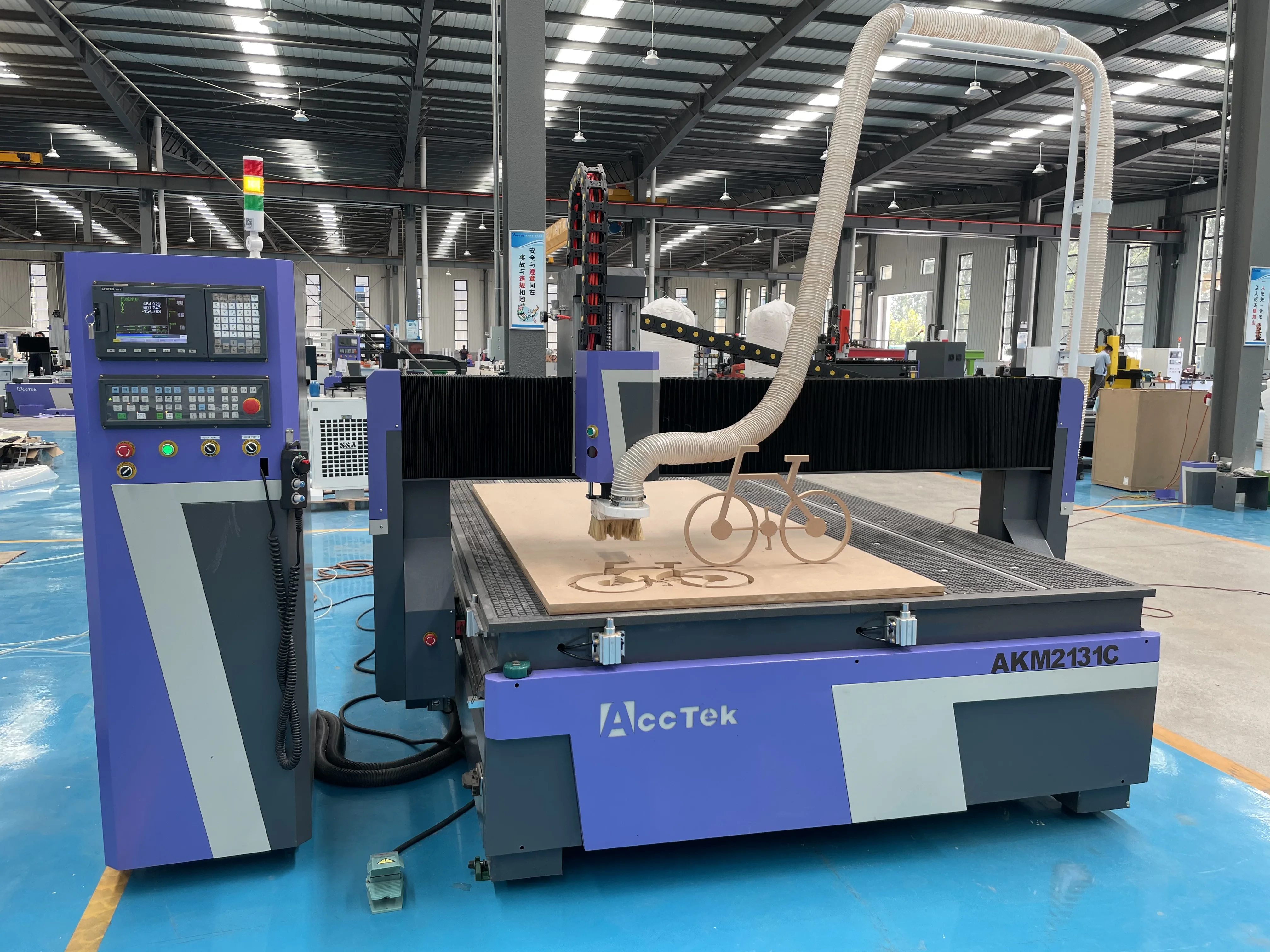 Jinan Cnc Router Mdf Atc 2131 9.0Kw Air Cooling | Инструменты